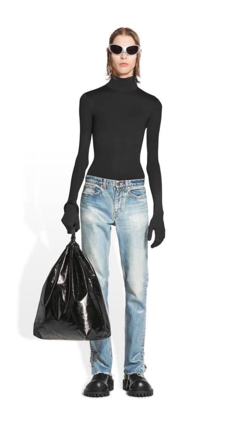 발렌시아가 super fitted waxed jeans 29 새상품 상품이미지4