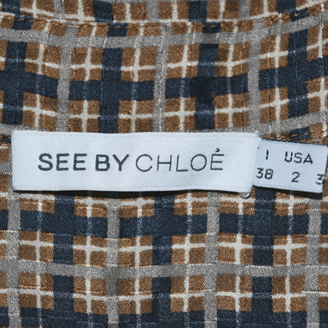 see by chloe 실크퍼프블라우스 상품이미지6