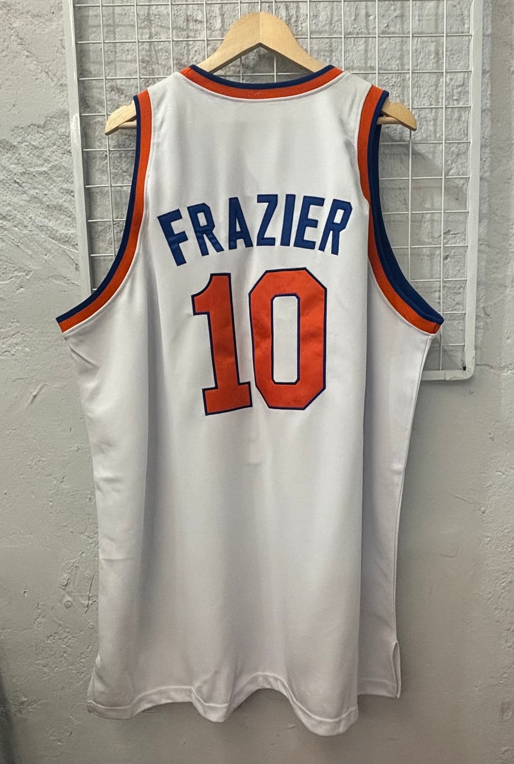 미첼&네스 X 하드우드 클래식 NBA 뉴욕 닉스 유니폼 슬리브리스 2XL 상품이미지2