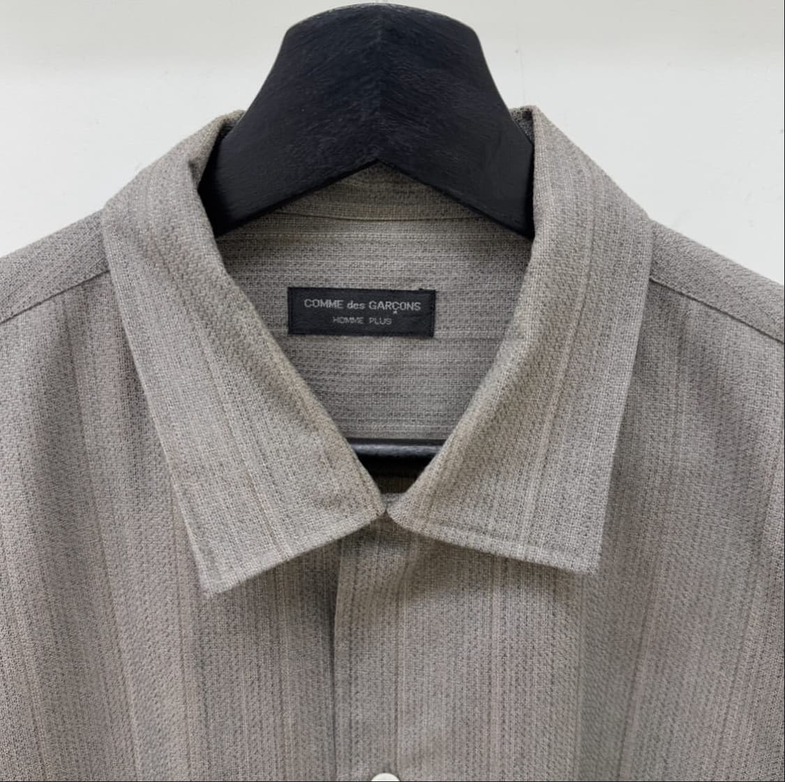 00s 꼼데가르송 옴므플러스 오버 사이즈 스트라이프 셔츠 상품이미지2