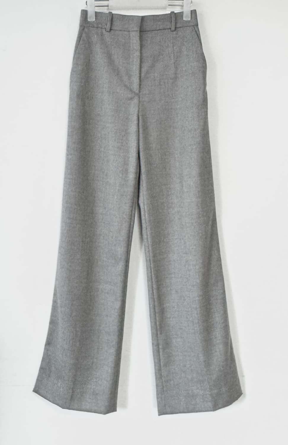 분더샵 세미 와이드 울 팬츠 상품이미지1