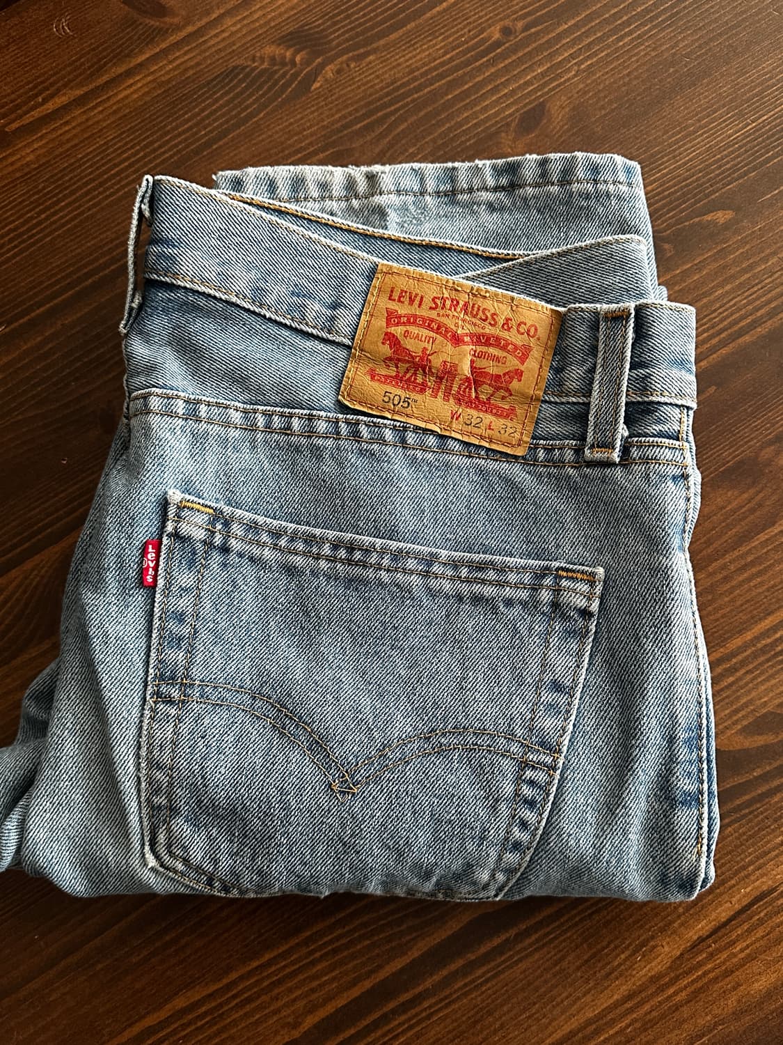 Levis 505 데님 팬츠 W32 L32 상품이미지5