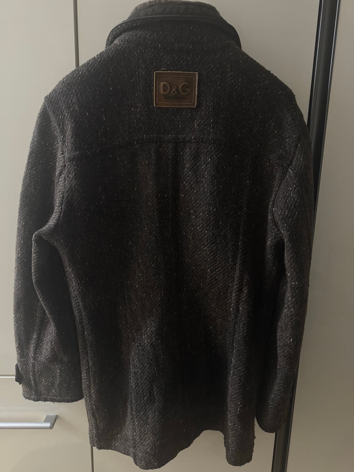 돌체앤가바나 니트 레더 울 자켓 상품이미지2