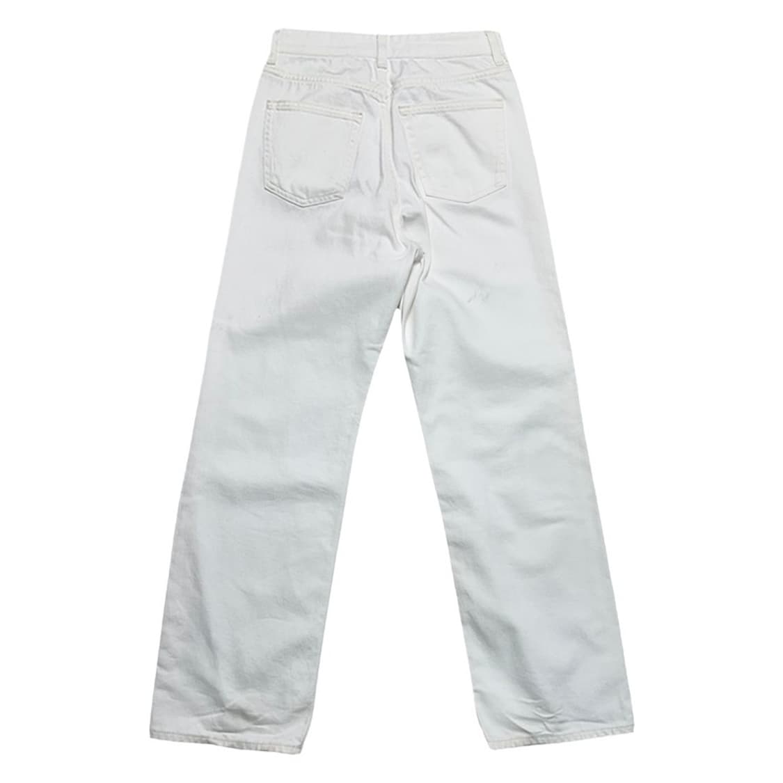 COS 루즈 스트레이트 레그 하이 라이즈 화이트 팬츠 25 상품이미지6