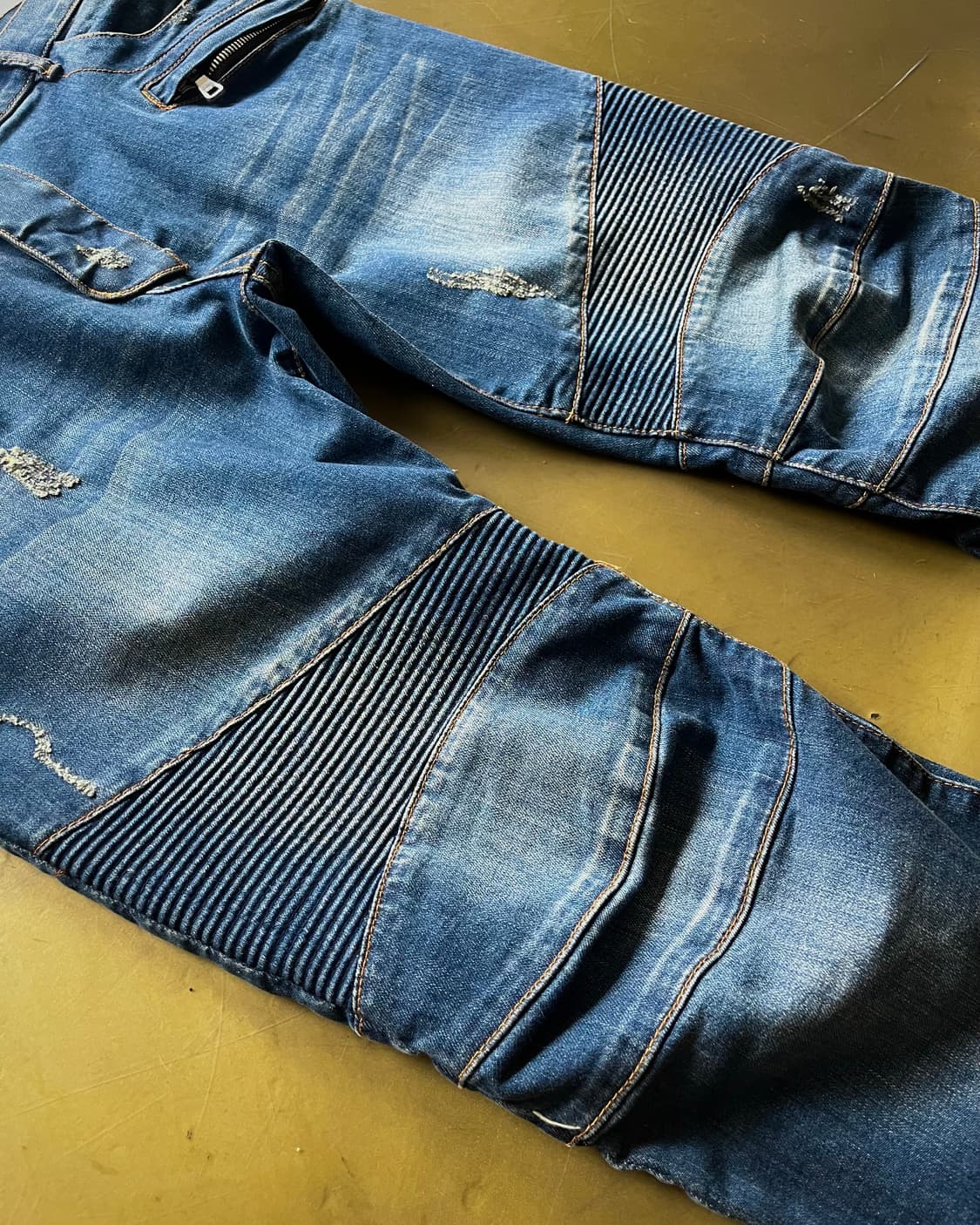 BALMAIN Paris Denim Biker Jeans 상품이미지5