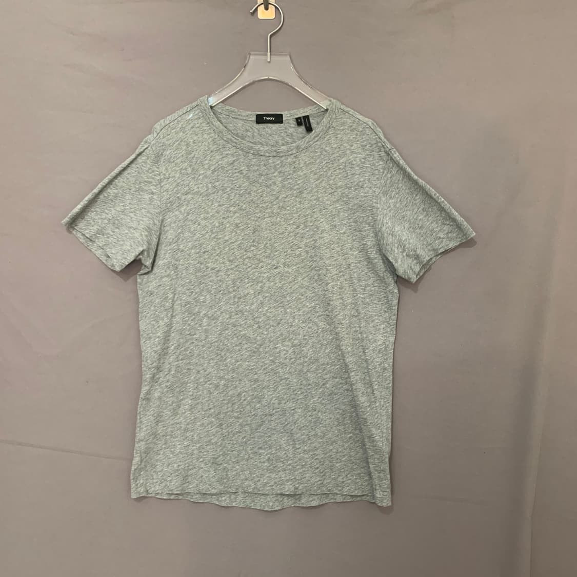 S THEORY 띠어리 가스켈 피마 코튼 라운드 반팔티 상품이미지1