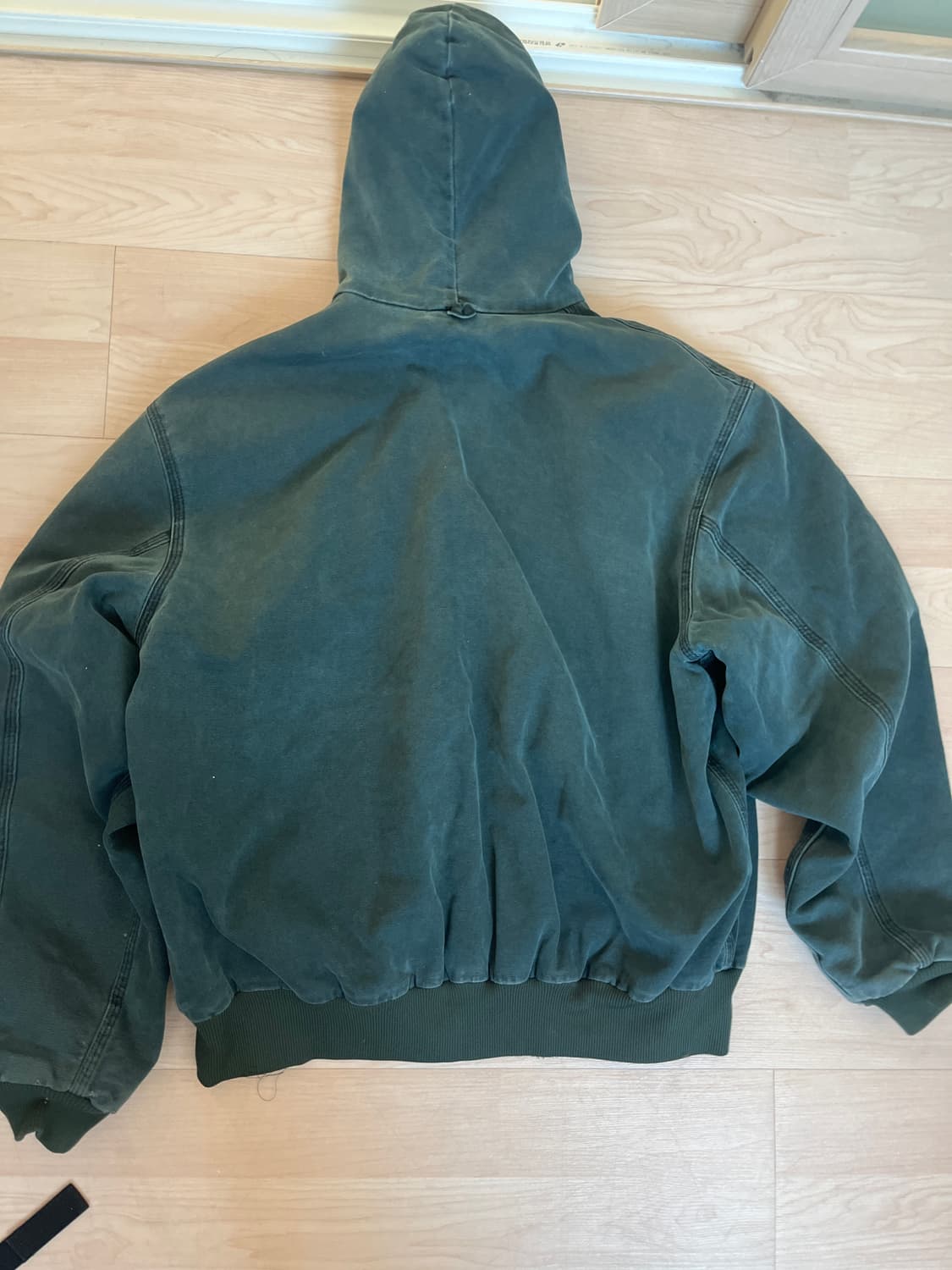 칼하트 덕 액티브 워크자켓 그린 상품이미지5