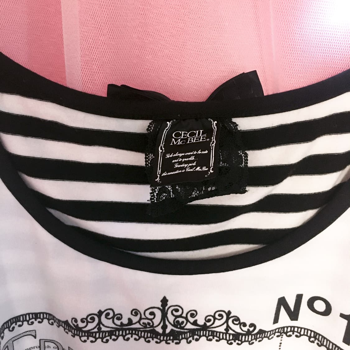 세실맥비 레이어드 탑 갸루 헤이세이 y2k 유일매물 상품이미지7