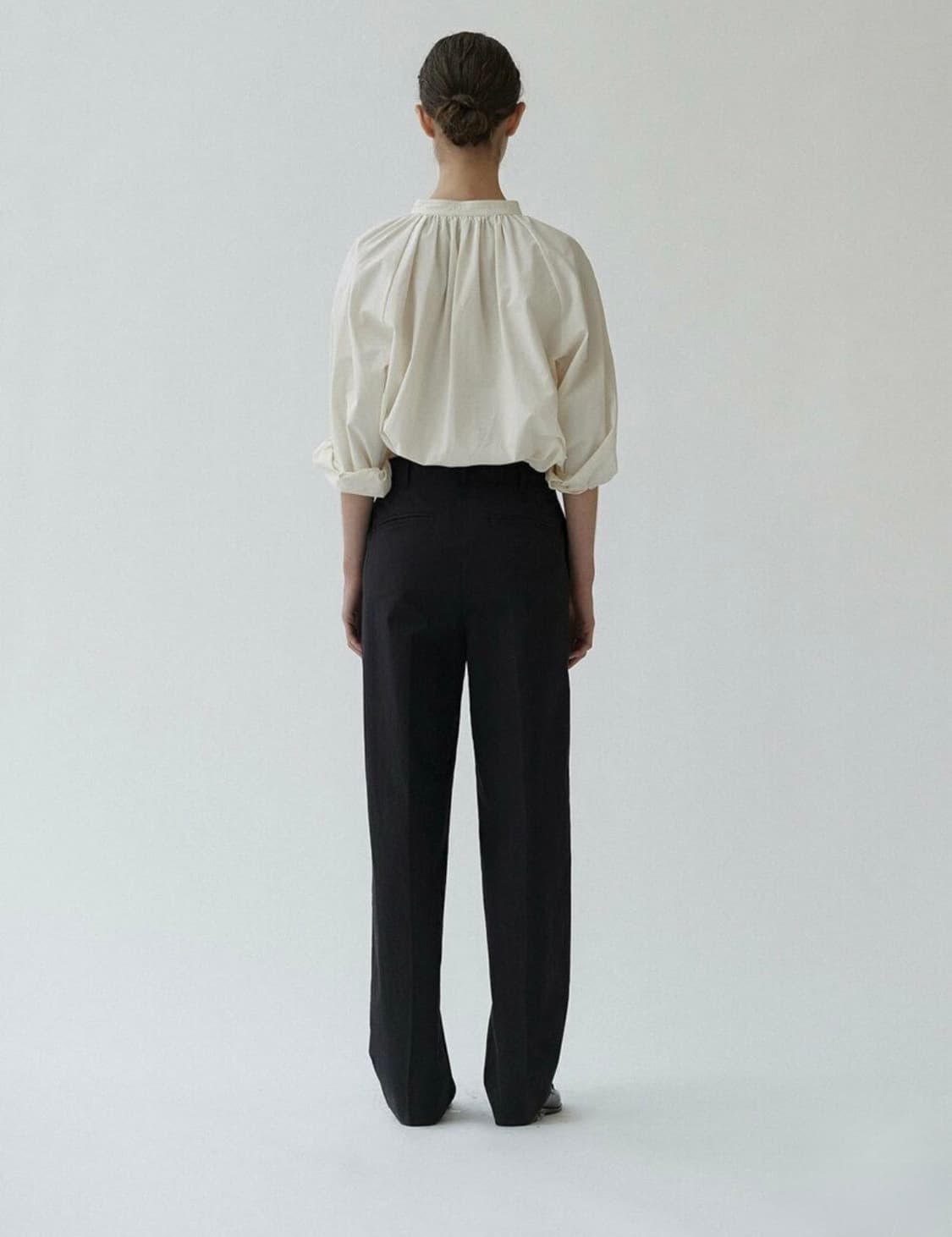 Nothing written kate shirring shirt 상품이미지2