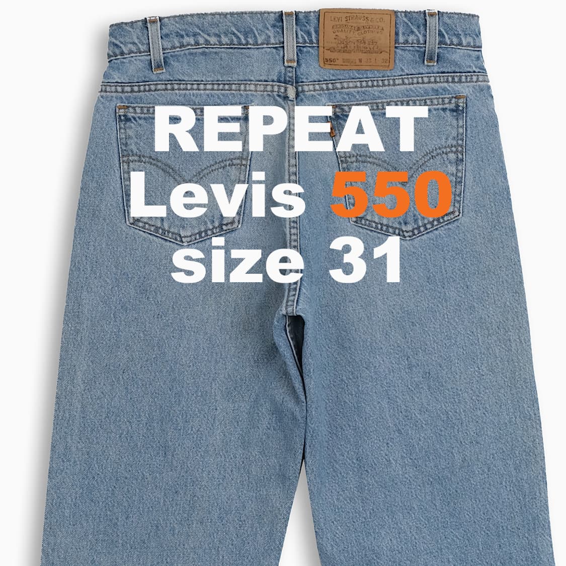 리바이스 550 오렌지탭 90s 31 사이즈 OR5503334 상품이미지1