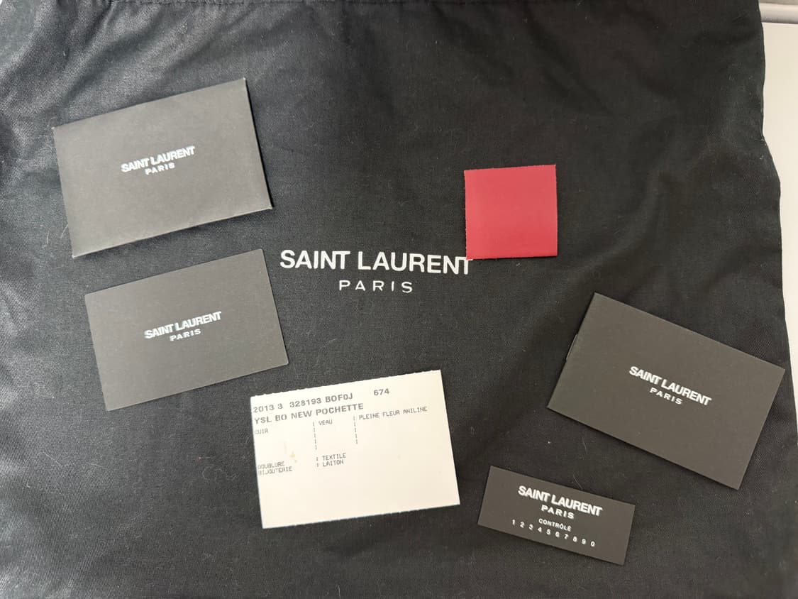 [정품] 입생로랑 파리 레터스 클러치 상품이미지9