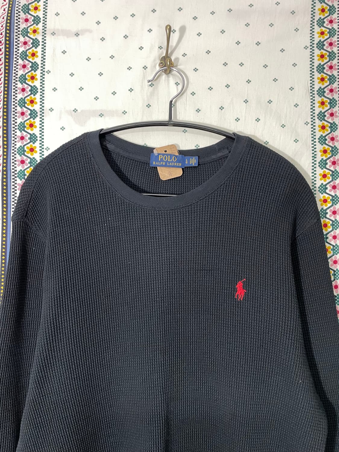 폴로랄프로렌 와플 롱슬리브 상품이미지3