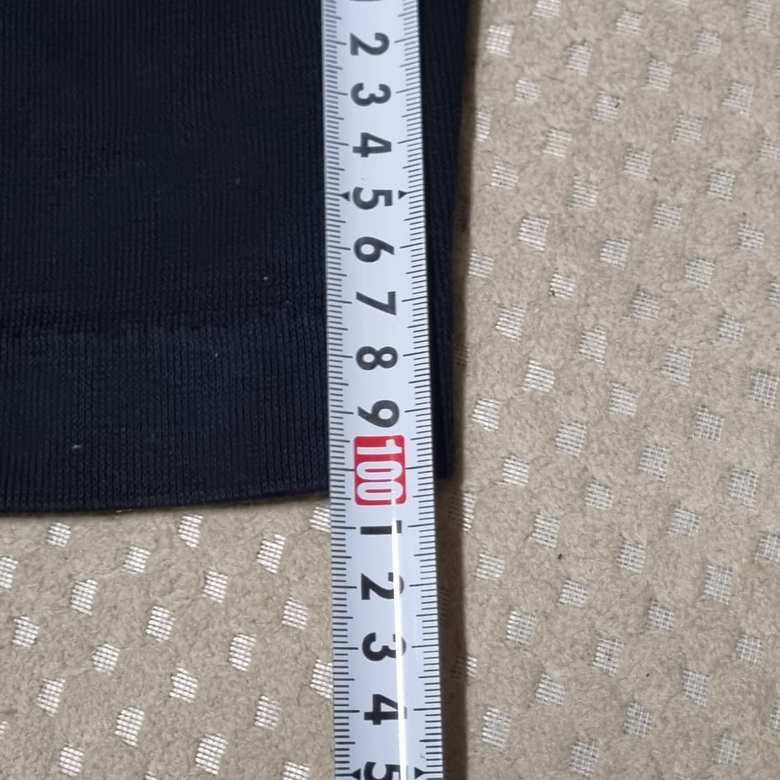 (XL) 유니클로 U 블랙 와이드 테이퍼드 팬츠 상품이미지7