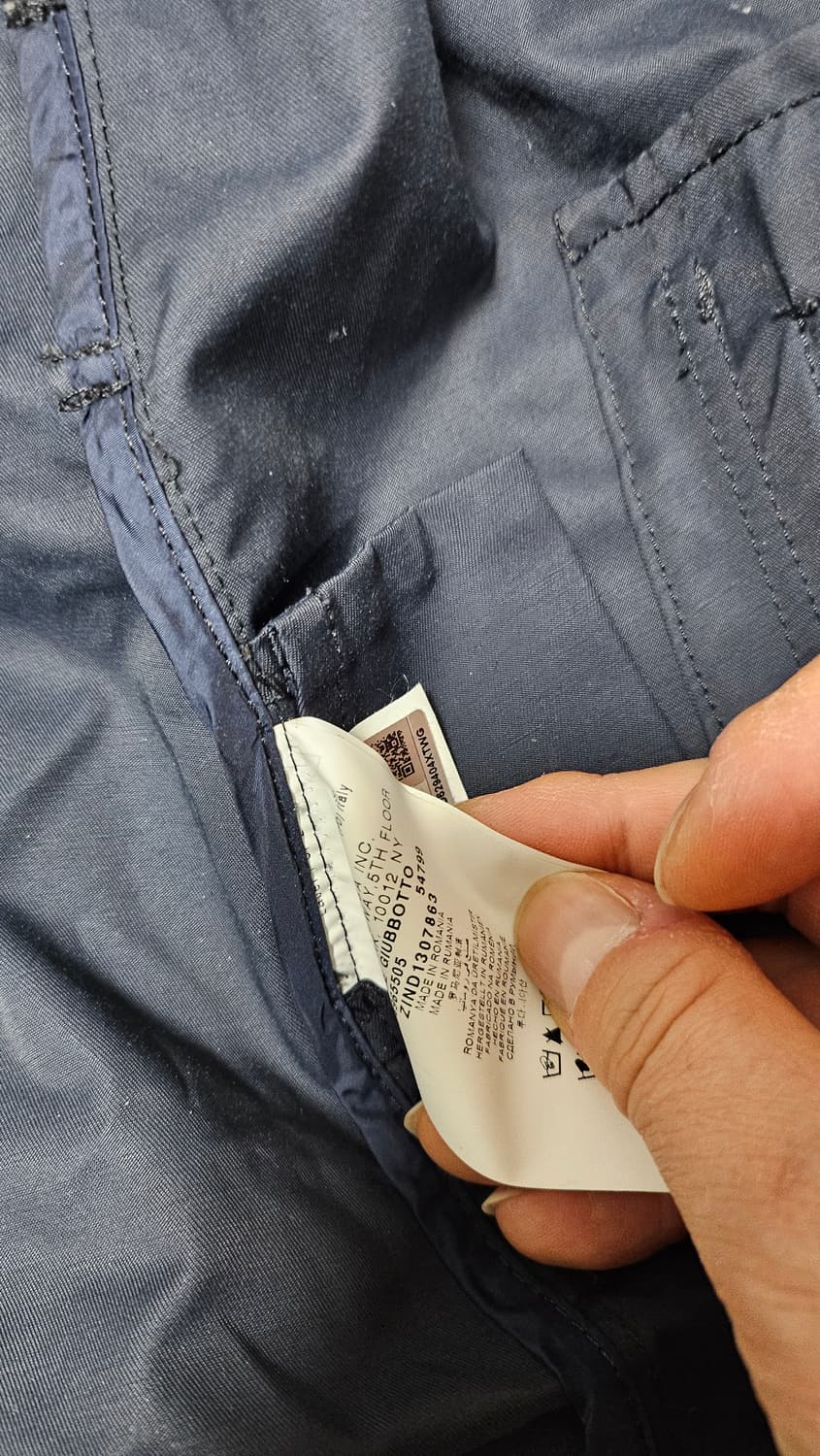 몽클레어 여성 트렌치 코트 네이비 3호 상품이미지7