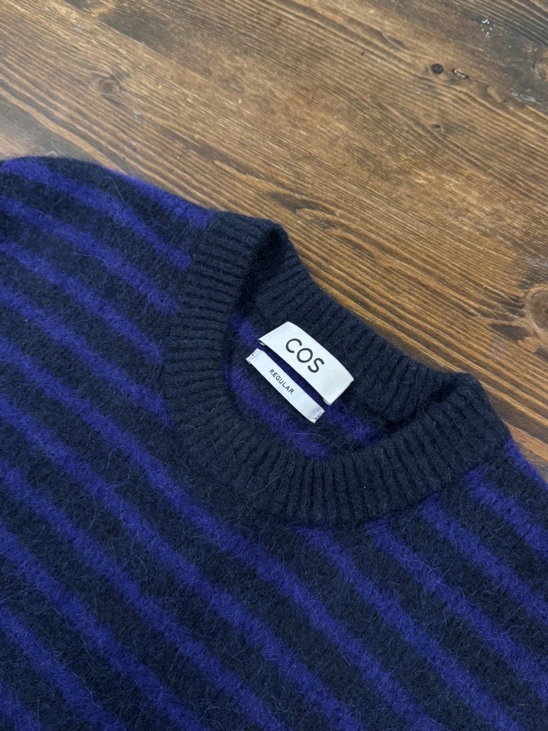 코스 모헤어 크루넥 니트 100 상품이미지7