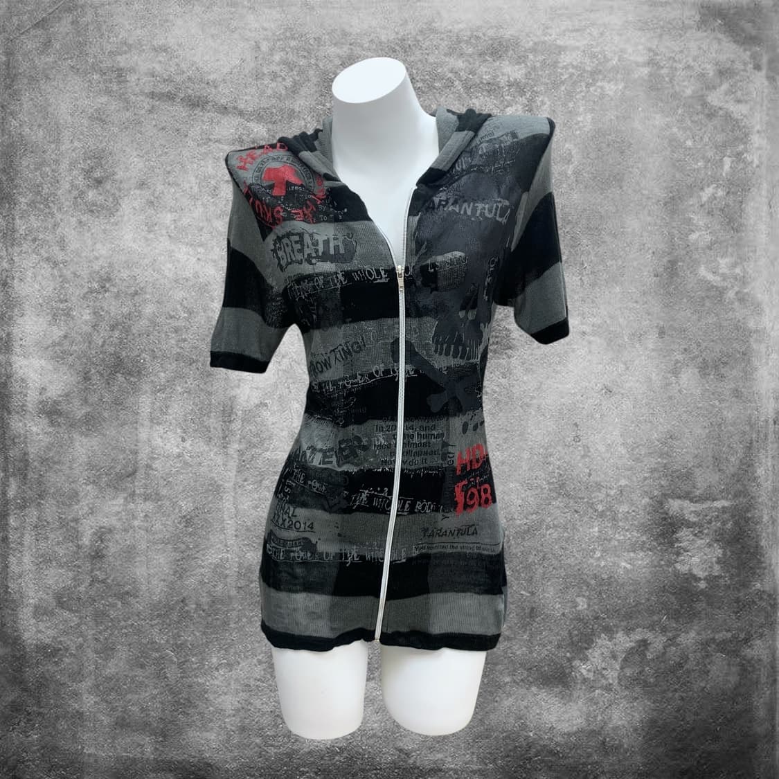 punk hood zip up 상품이미지1