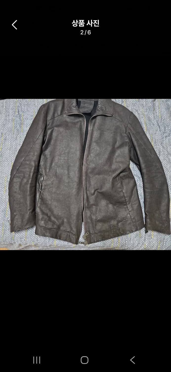 10sei0otto 텐세이오또 가죽자켓 (L) 상품이미지2