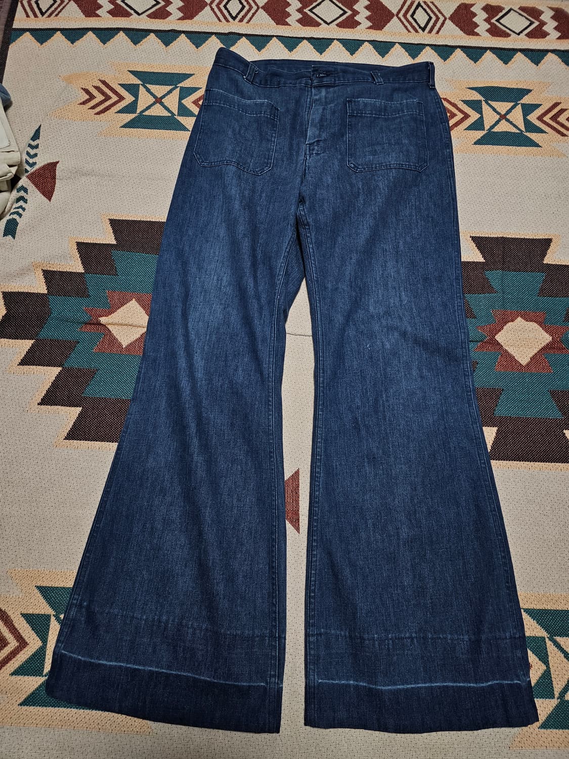 80's 미해군 벨바텀 팬츠 (약 33~34사이즈) 상품이미지1