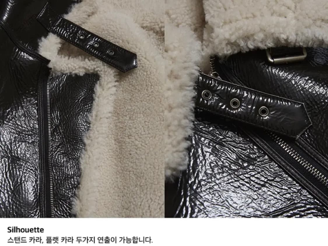 [정가152, 램스킨] 인스턴트펑크 보머 숏 무스탕  상품이미지4