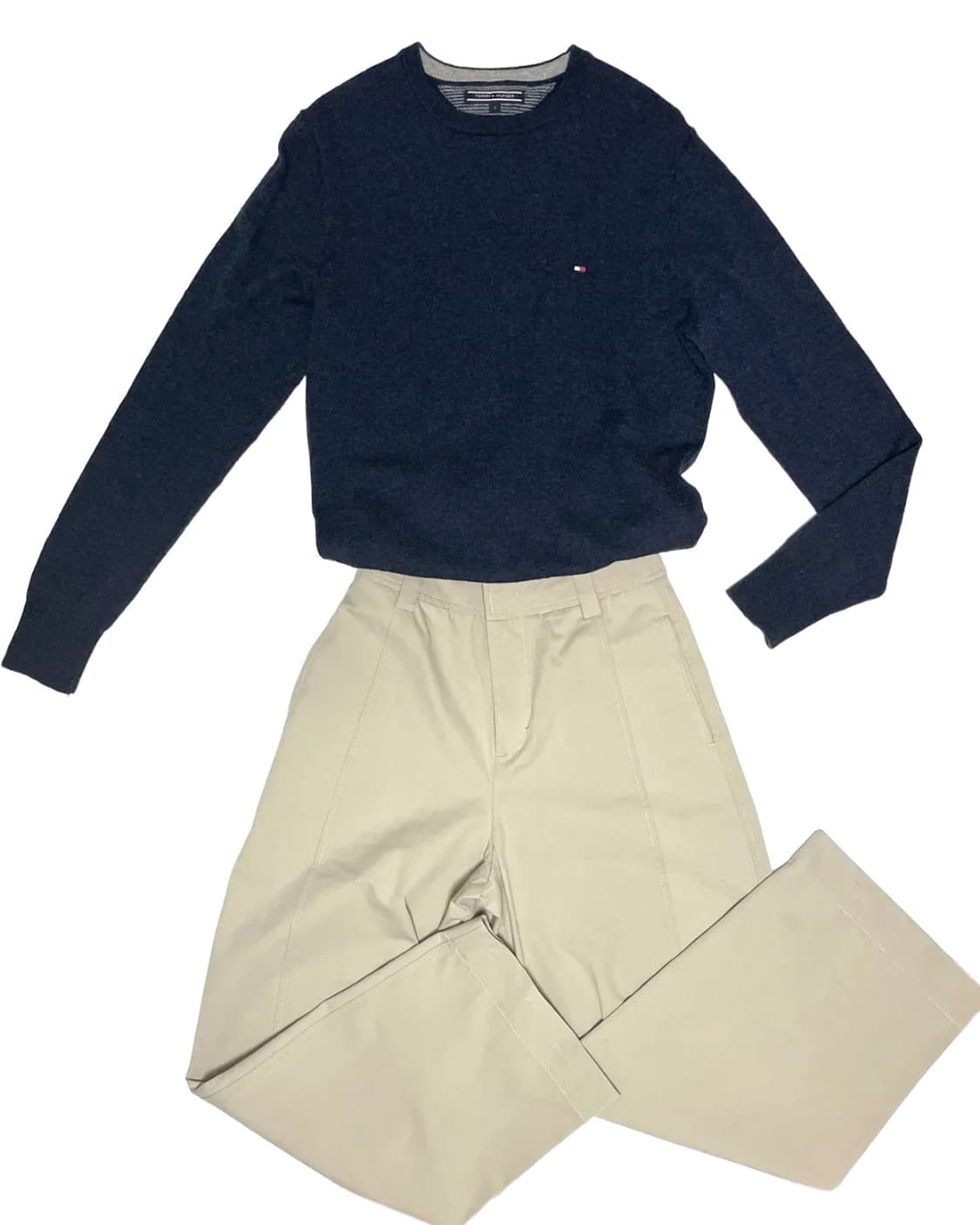 Tommy hilfiger navy wool knit 상품이미지5