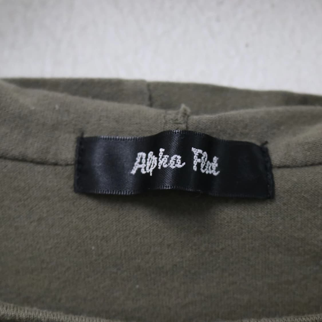 ALPHA FLAT 후드 반팔 티셔츠 66922 상품이미지5