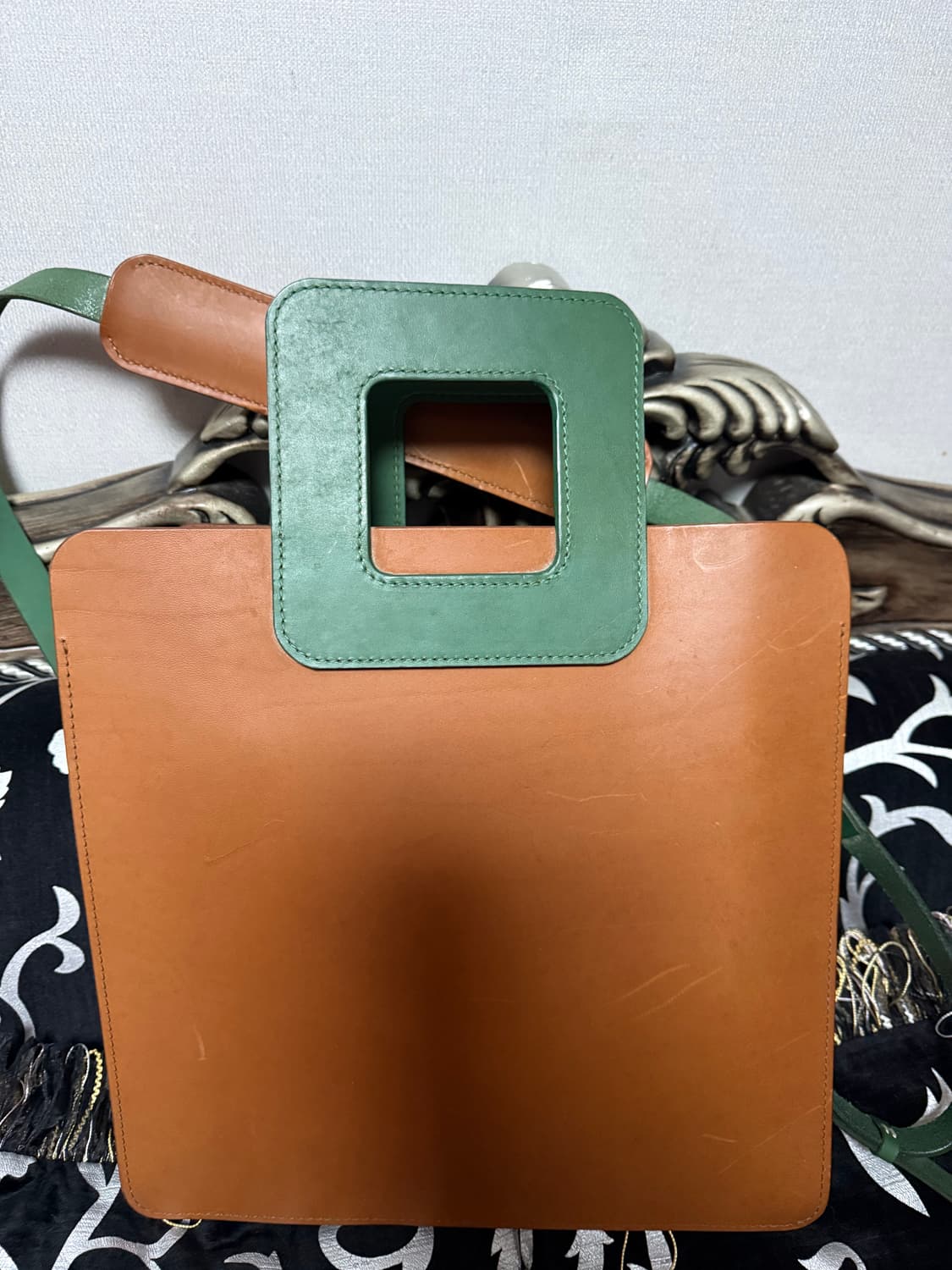 여자통가죽가방 상품이미지1