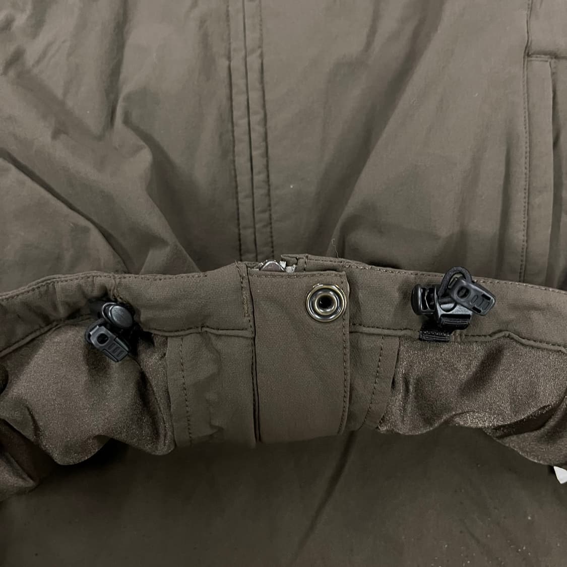 [정품/S] 피엘라벤 후드 자켓 다크 올리브색 b19 상품이미지8