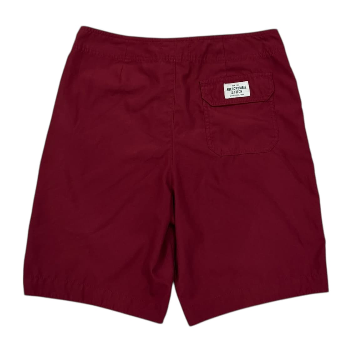 아베크롬비 빈티지 스윔팬츠 수영 반바지 버건디 마룬 레드 M 상품이미지3