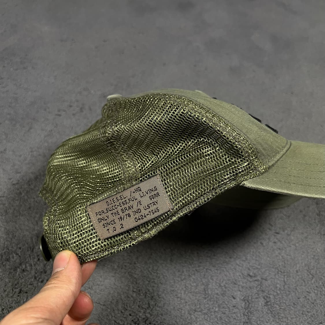 디젤 레터링 매쉬 볼캡 상품이미지3