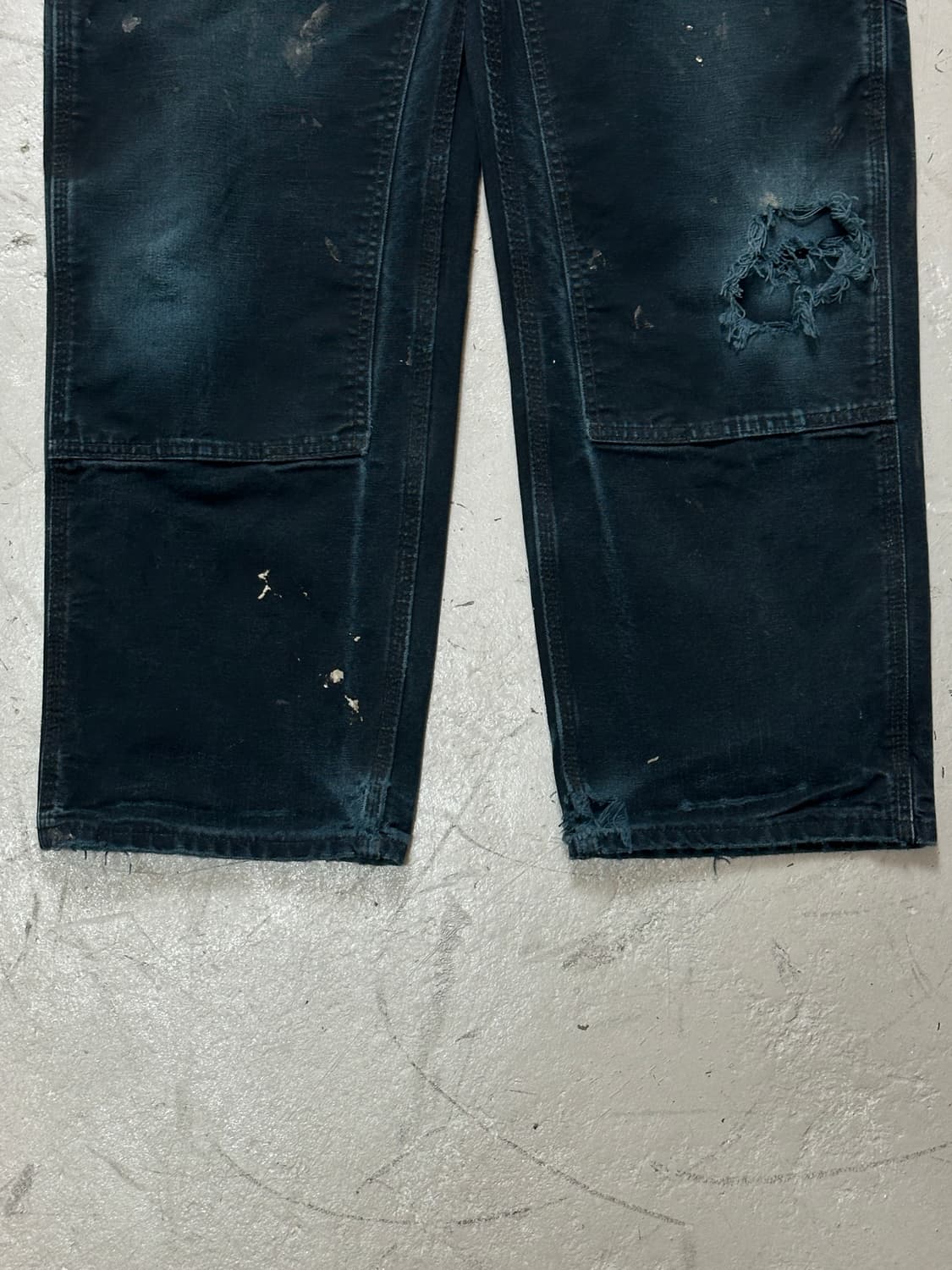 OG 칼하트 B136 더블니 블랙 칼하트 썩블니 카펜터 상품이미지7