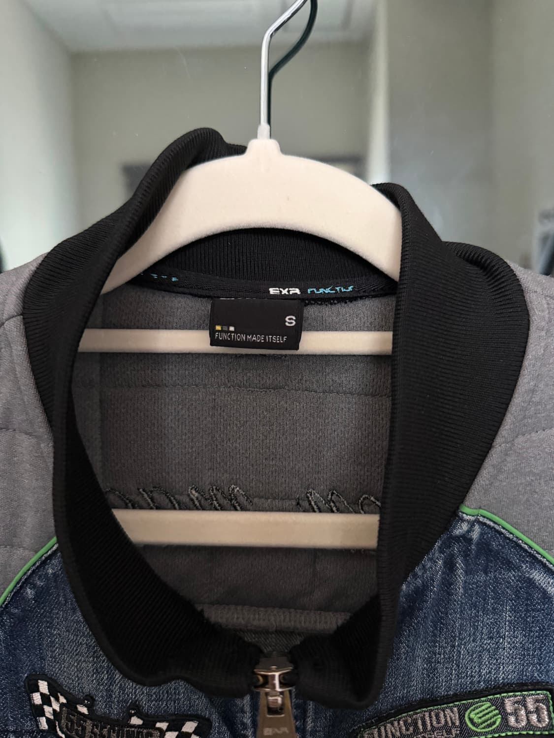 EXR 레이싱 데님 져지 / Y2K 상품이미지3