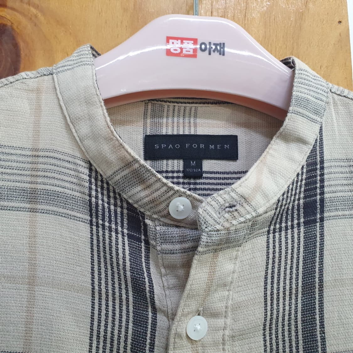 SPAO FOR MEN 칠부 체크남방(95) 상품이미지7