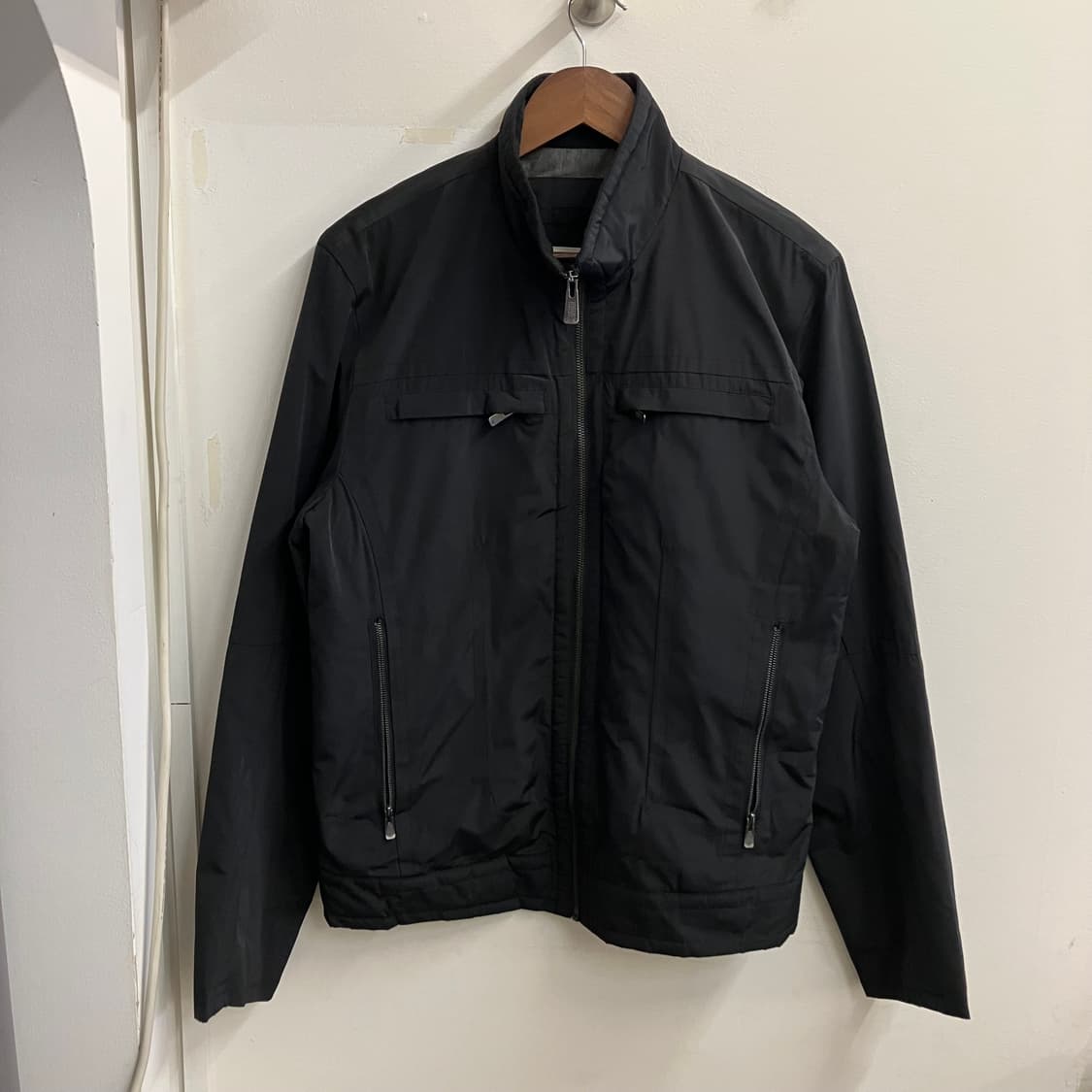 N162 ck 캘빈클라인 나일론 바이커 자켓 상품이미지1