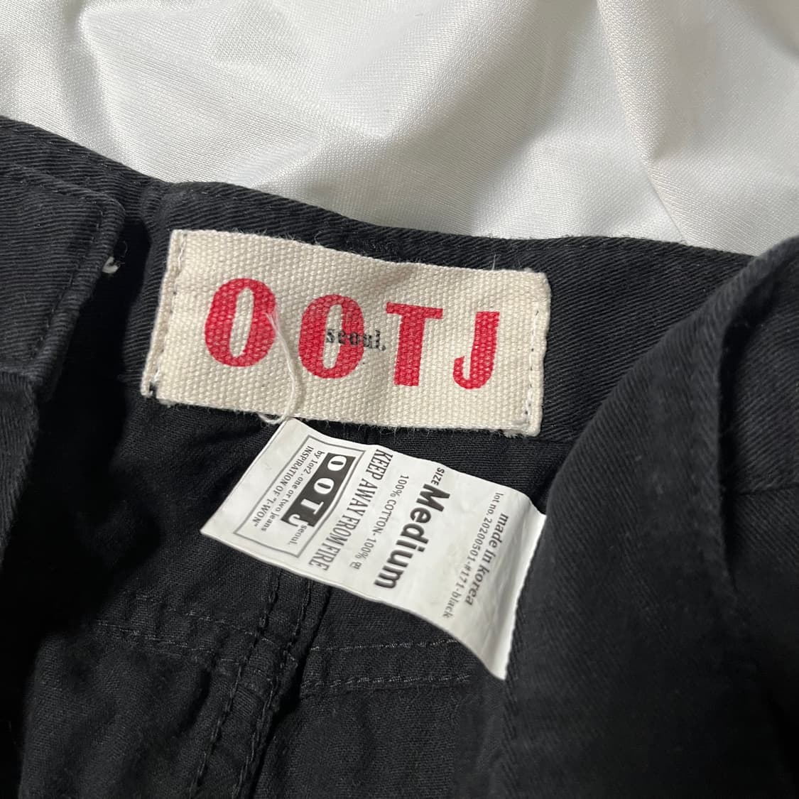 [OOTJ] 오오티제이 타이다이 워싱 코튼 팬츠 상품이미지4