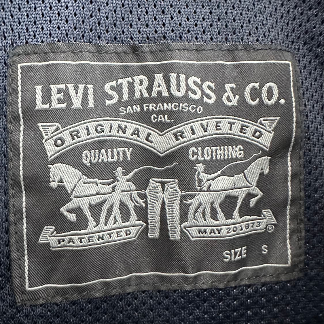 90 리바이스 남자 후리스 집업 자켓 상품이미지3