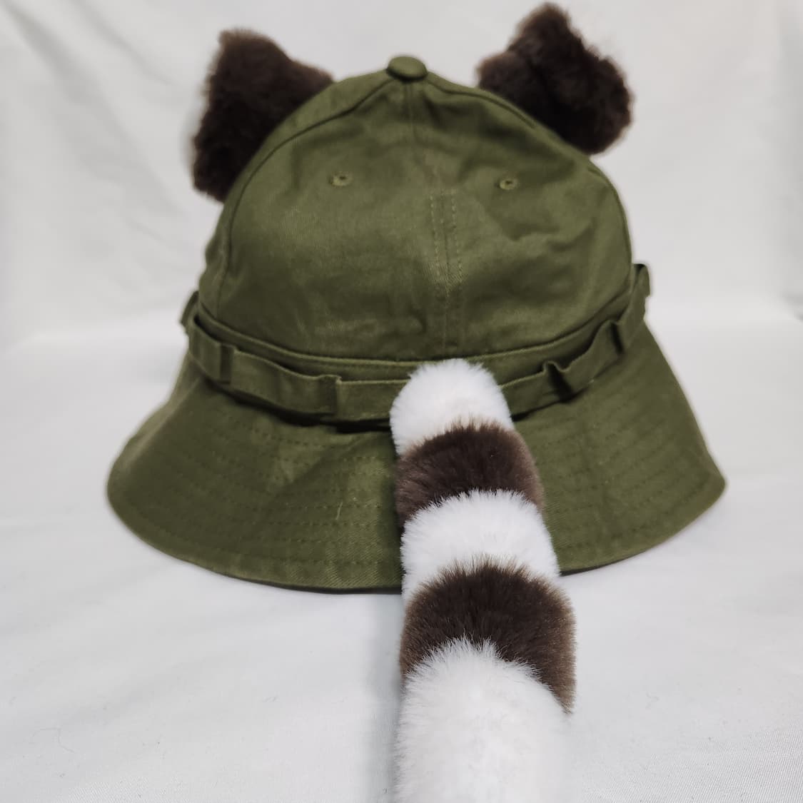 H917 [56-58] 에버랜드 사파리 너구리 모자 벙거지 상품이미지3