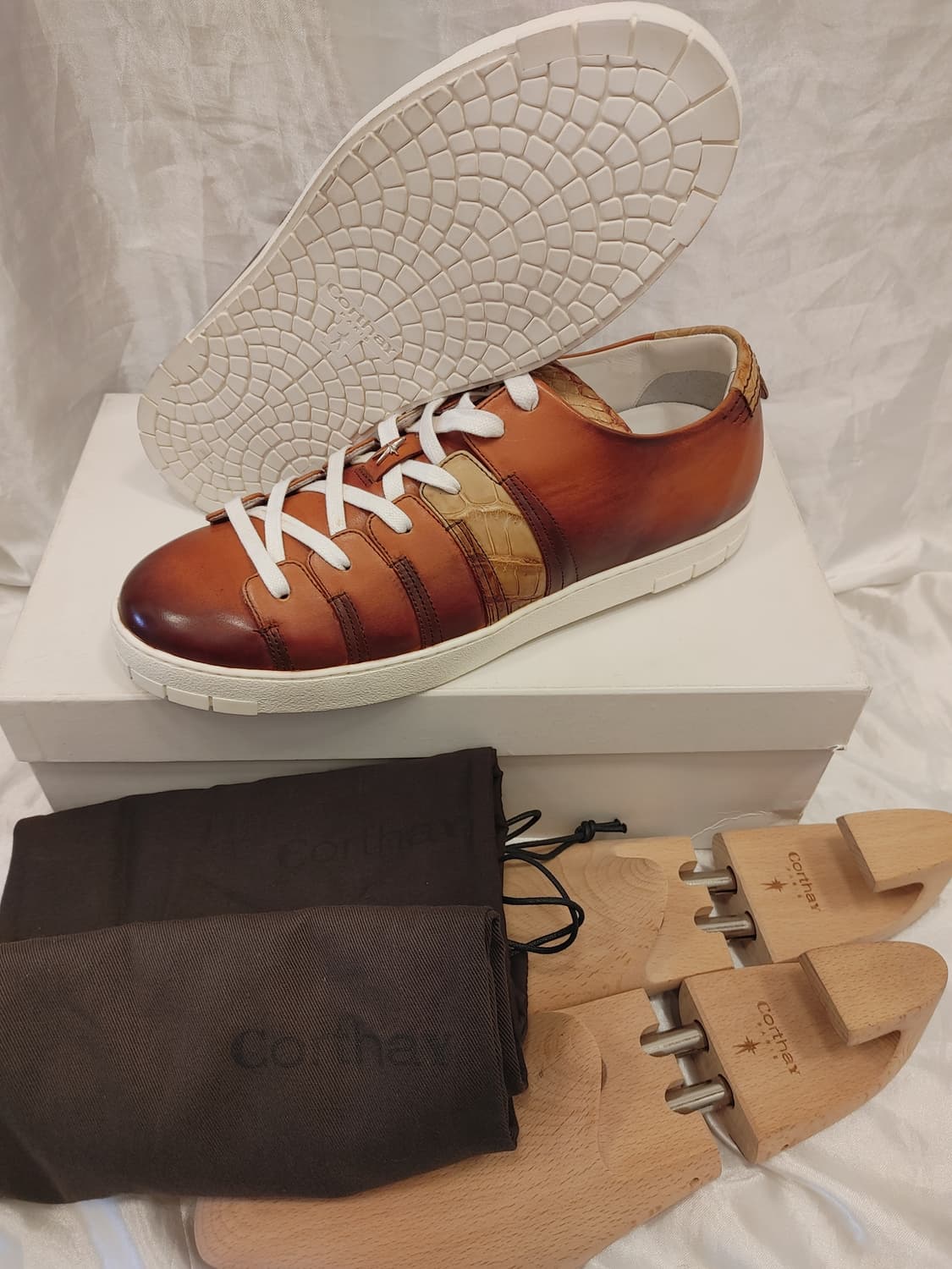 Corthay 꼬르떼 크로크다일 90s 스니커즈 상품이미지4