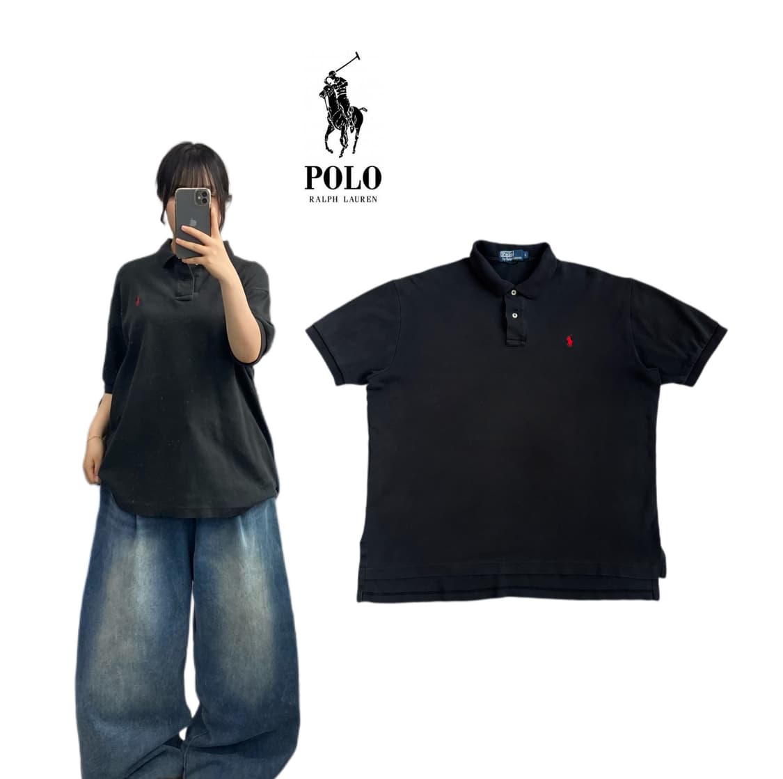 폴로 포니 PK 카라 반팔 티셔츠 상품이미지1