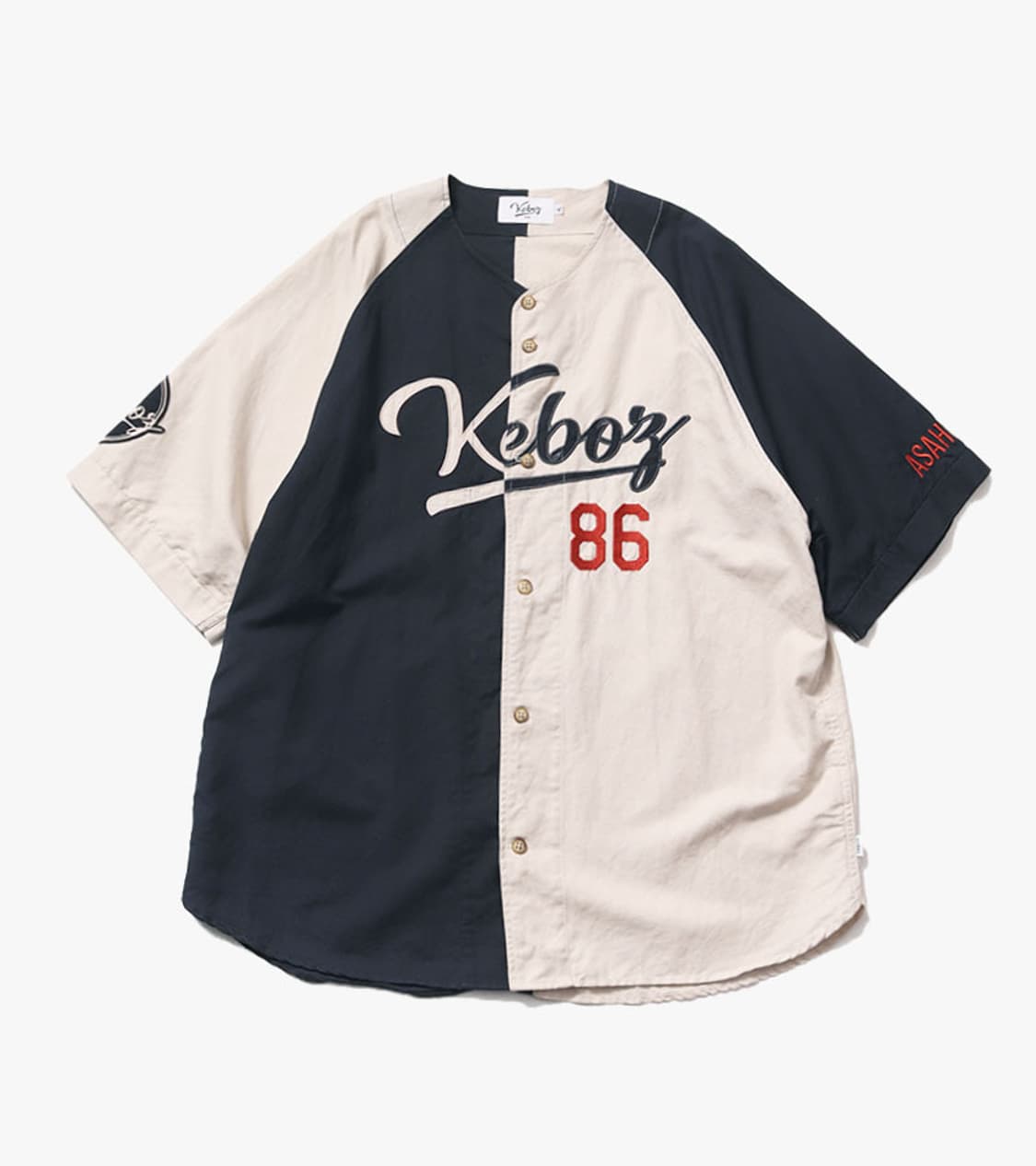 KEBOZ X FREAK’S STORE - BASEBALL JERSEY 상품이미지1