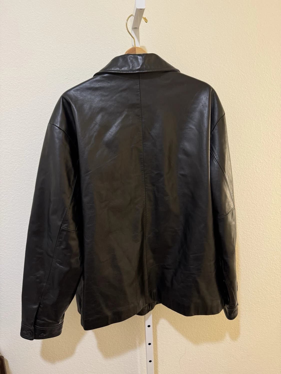 올드 갭 싱글 레더 자켓 상품이미지9