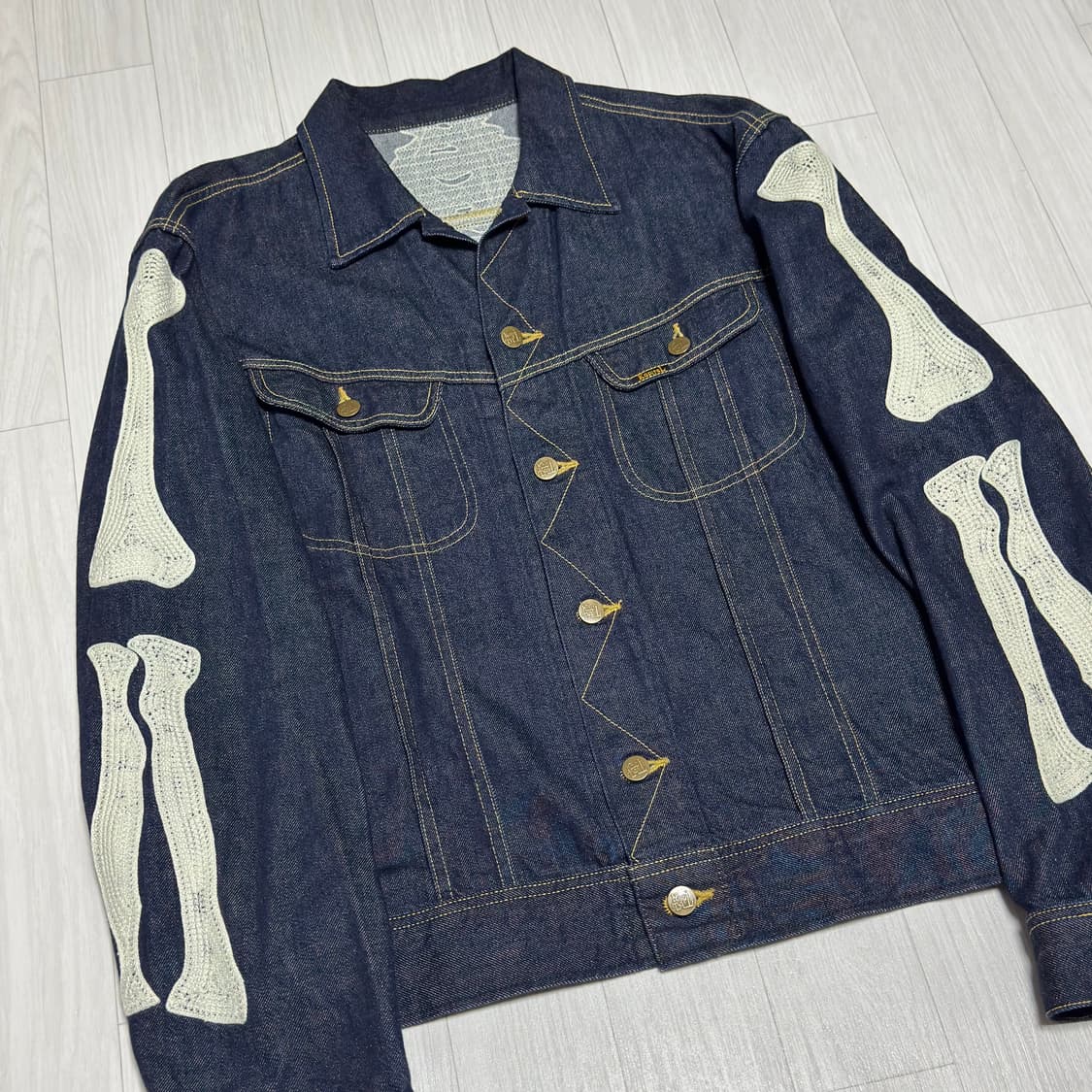 캐피탈 KAPITAL 11.5온즈 멕시칸 본 데님자켓 48 상품이미지4