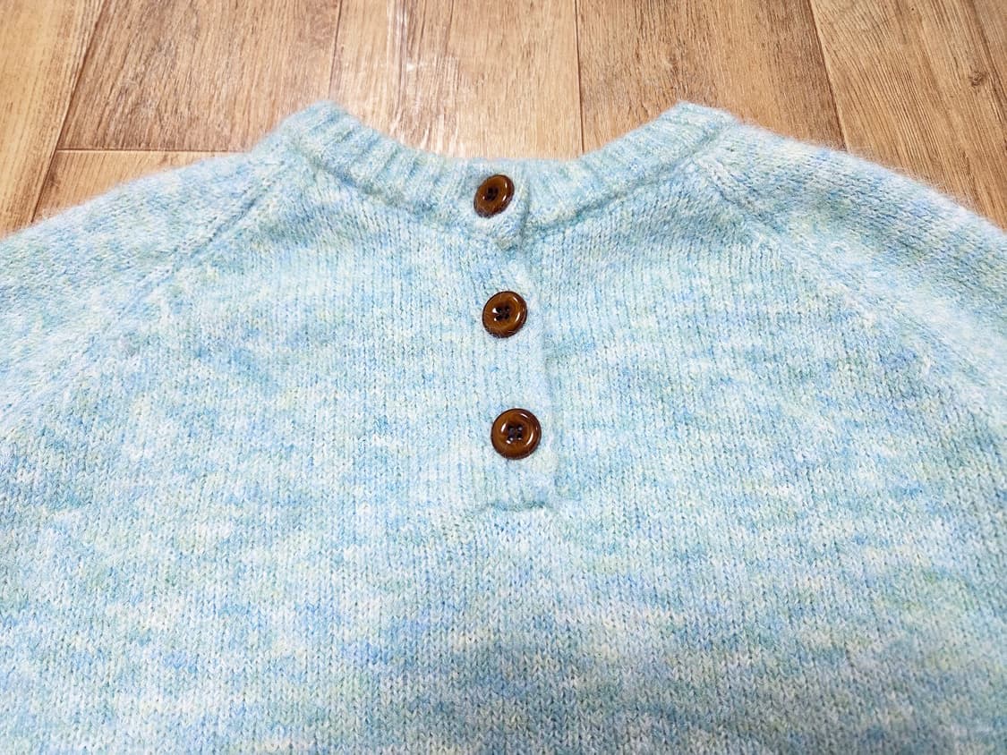 에그(egg) 버튼 니트 프리사이즈 새상품 상품이미지5