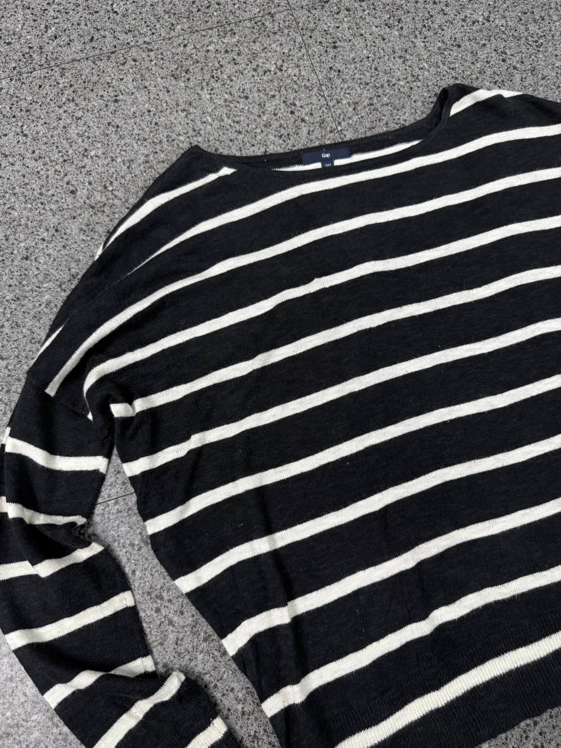 gap oversized striped loose fit knit 상품이미지2