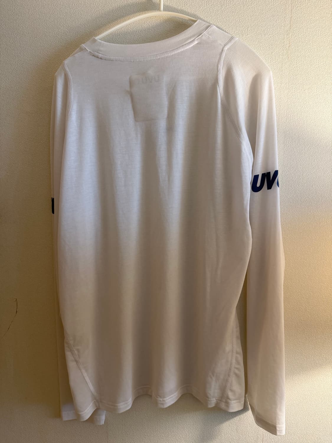 uvu 러닝 롱슬리브 화이트 L 상품이미지3