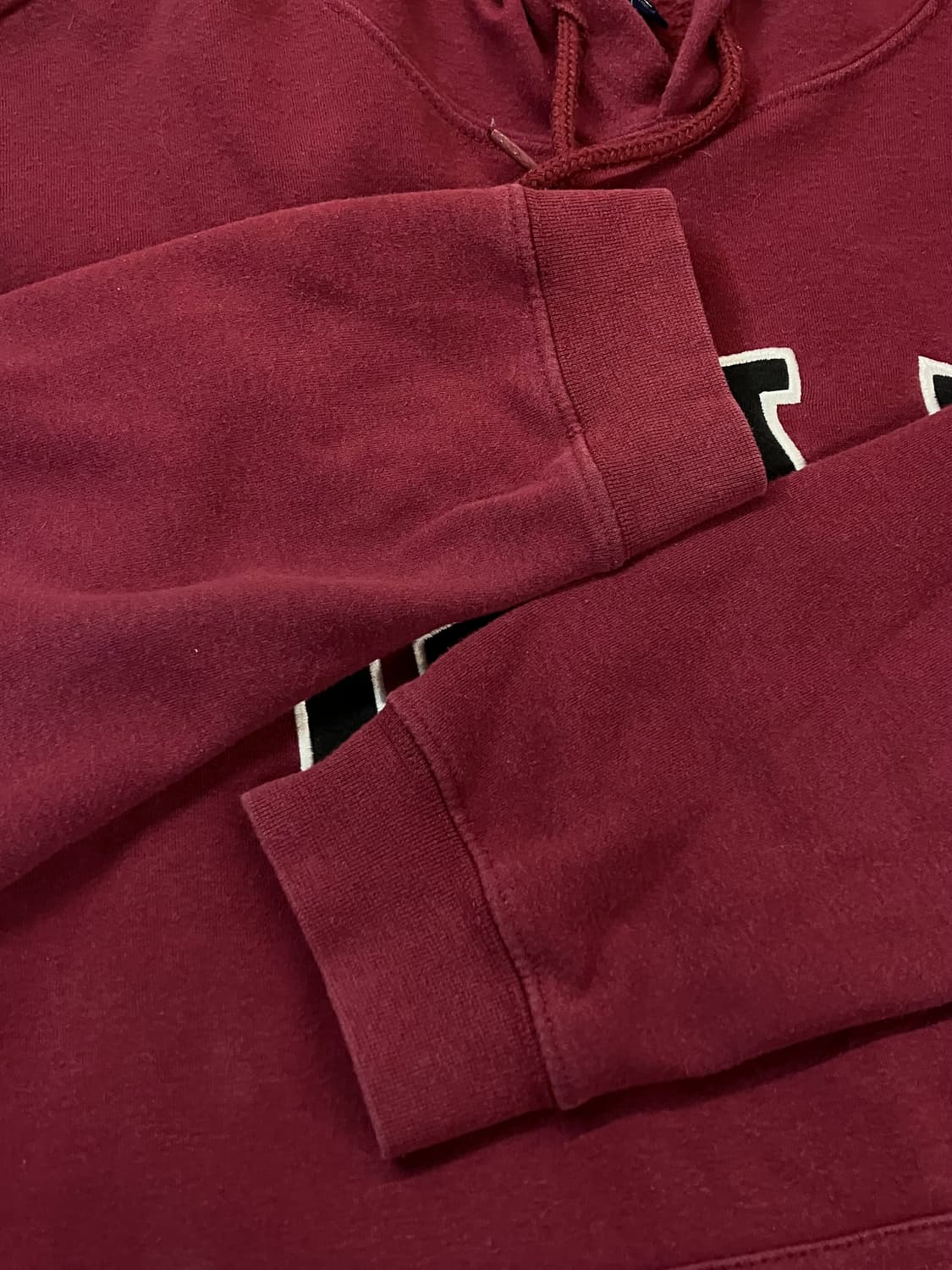 갭 기모 후드티 레드 M #csz3879  상품이미지6