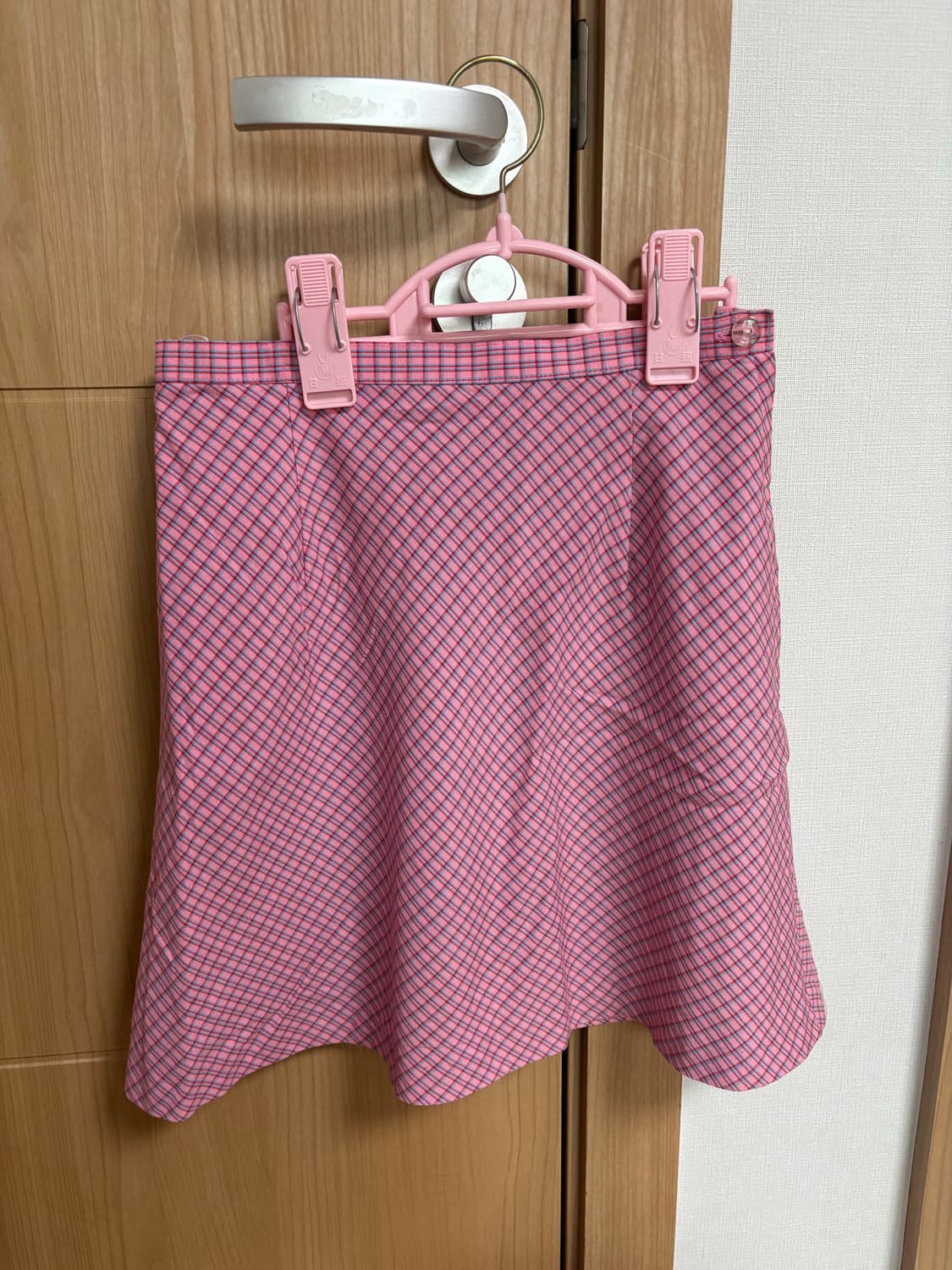 체크 미니스커트 상품이미지1