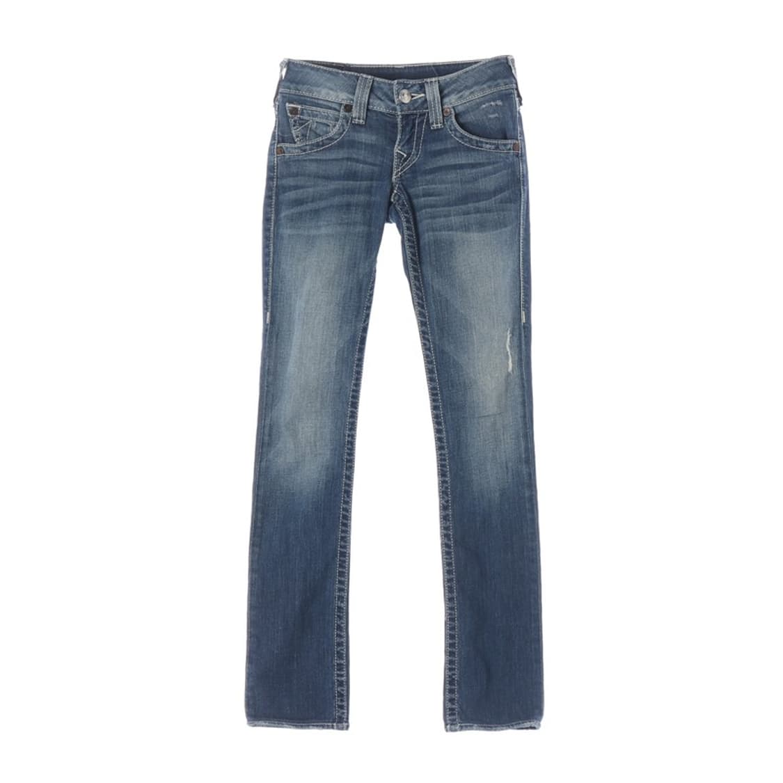 트루릴리전 빈티지 워싱 로우라이즈 부츠컷 데님 24 상품이미지7