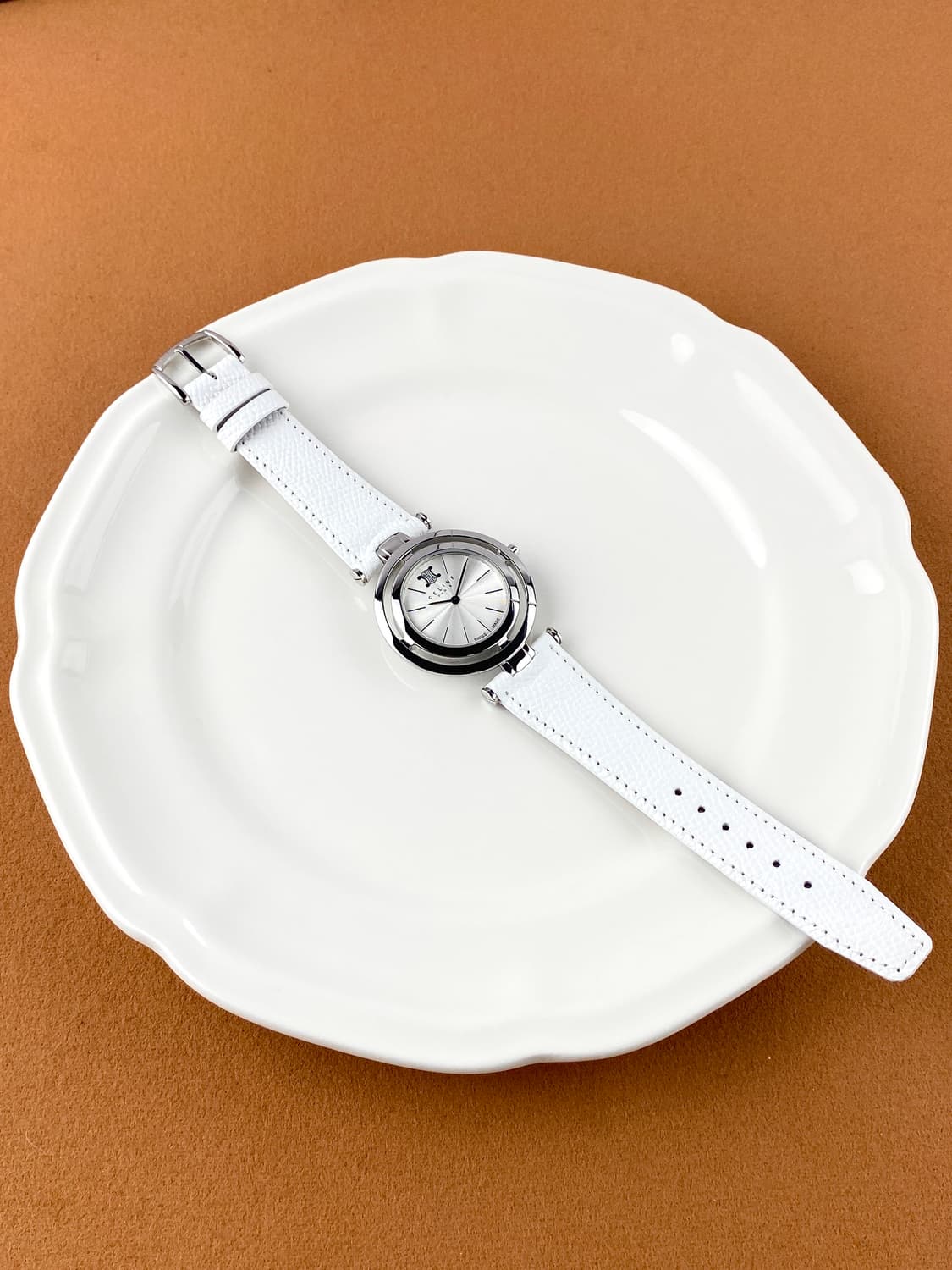 CELINE round steel watch UNISEX 상품이미지5