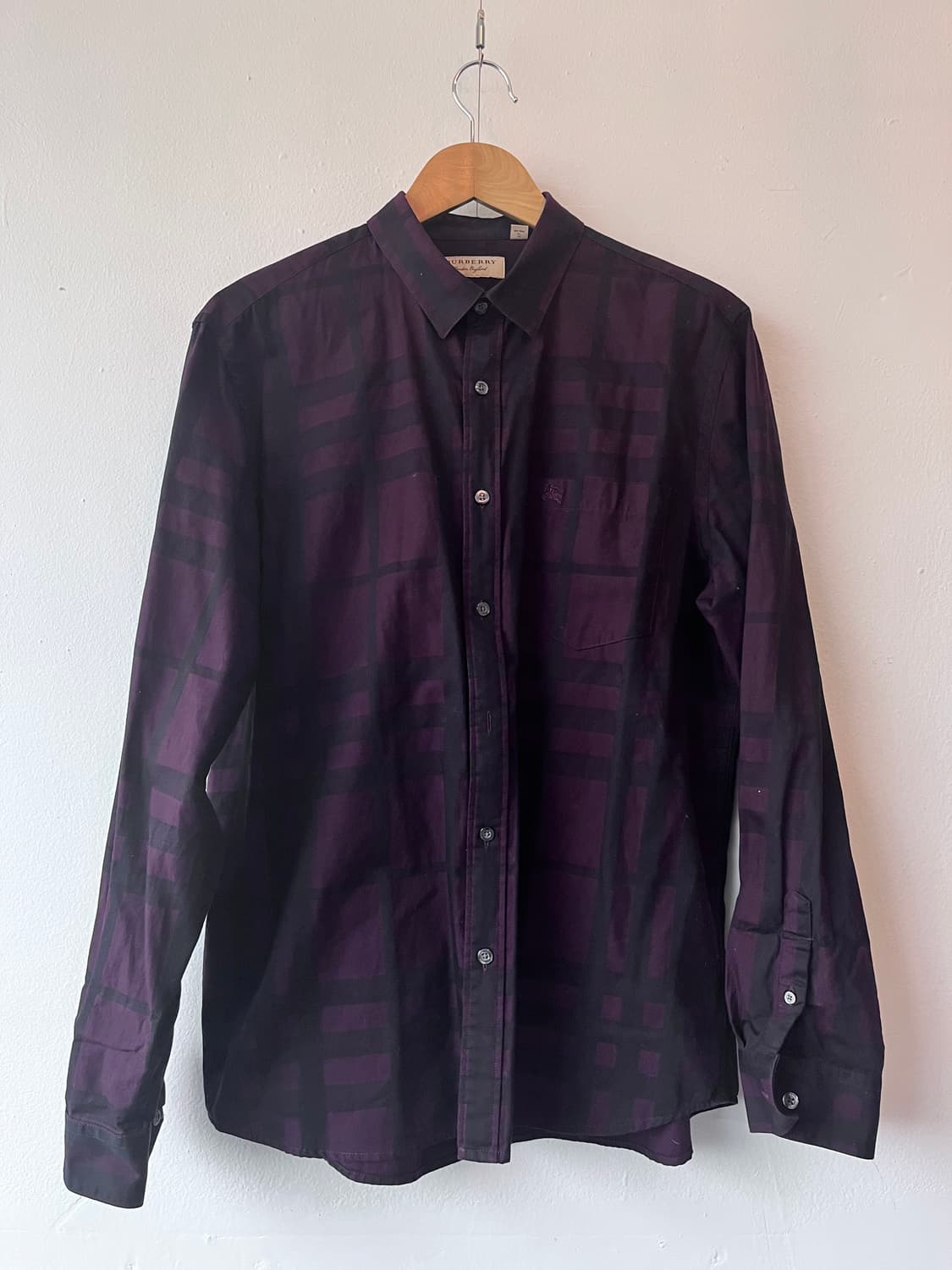 버버리 남성 노바체크코튼셔츠 XL사이즈 상품이미지2