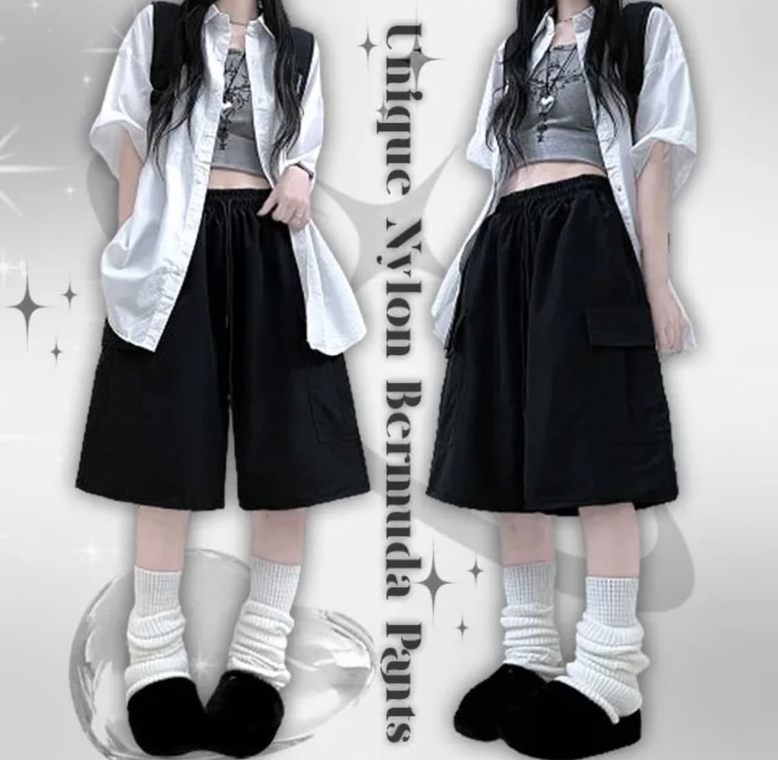나일론 카고 버뮤다 상품이미지1